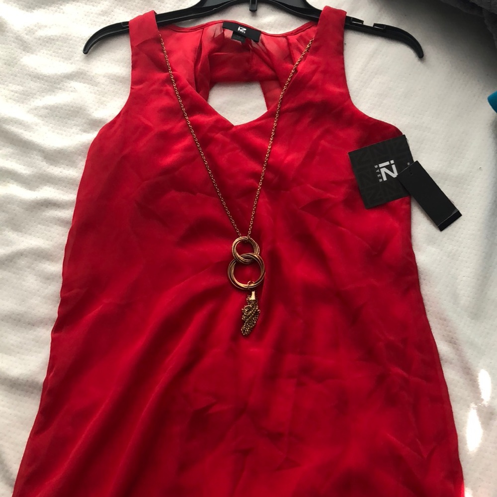 Red dress